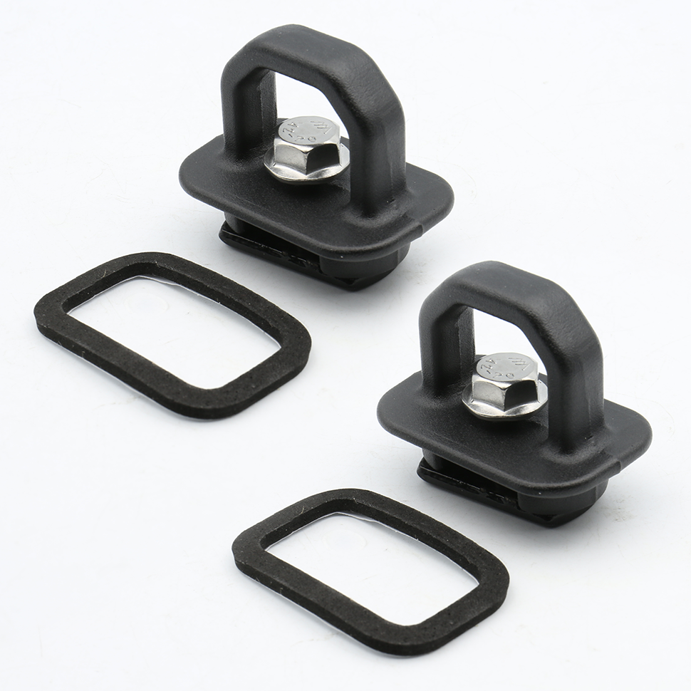two tie down anchors