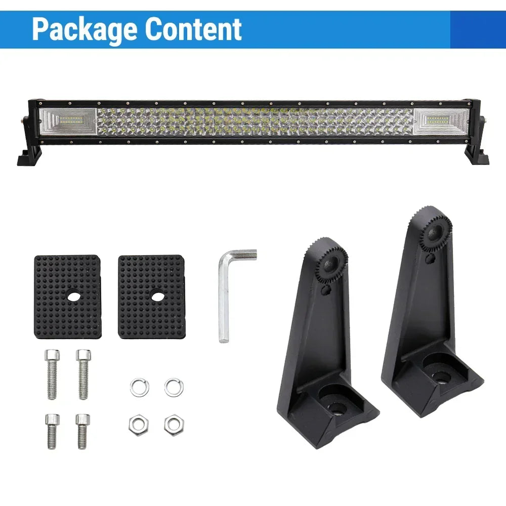 package content of of syneticusa led work light bar