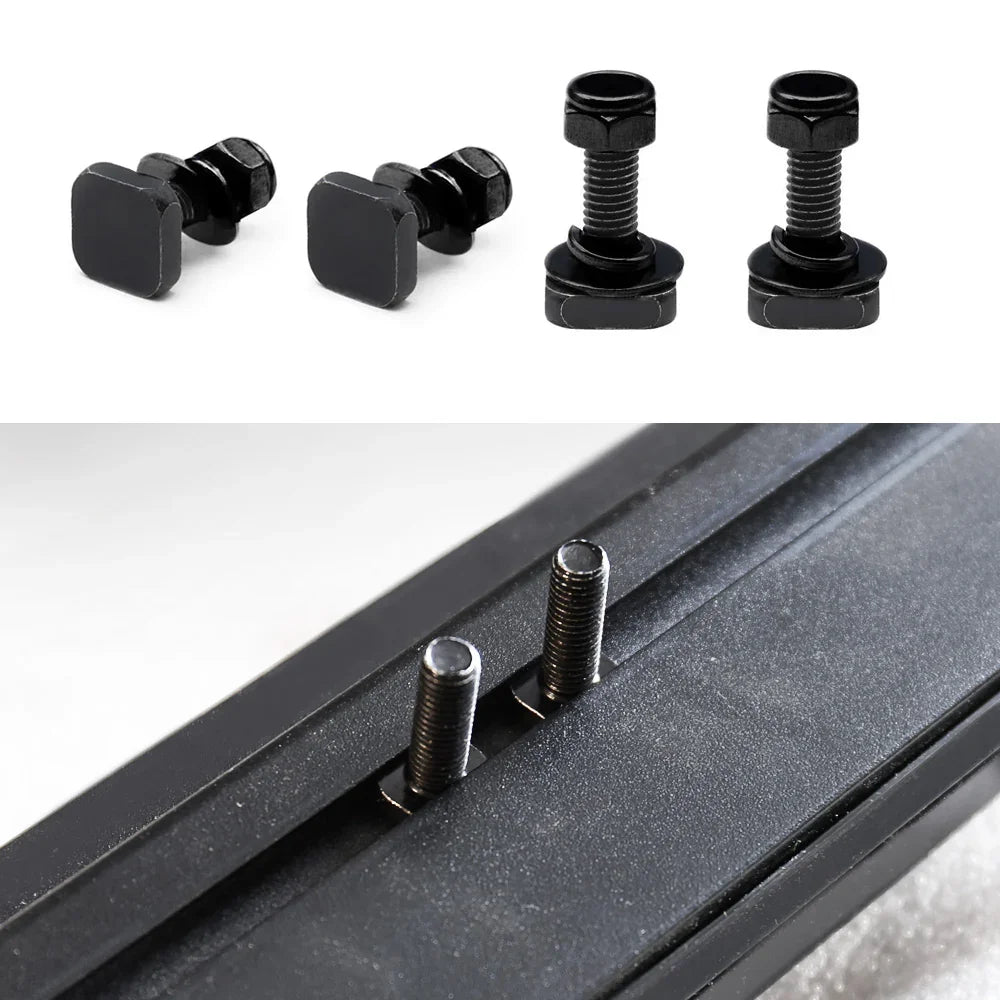 bolts gear M8 T-Slot Bolts | Black Stainless Steel Parts
