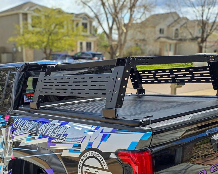 Tacoma Tonneau Cover with Overland Rack