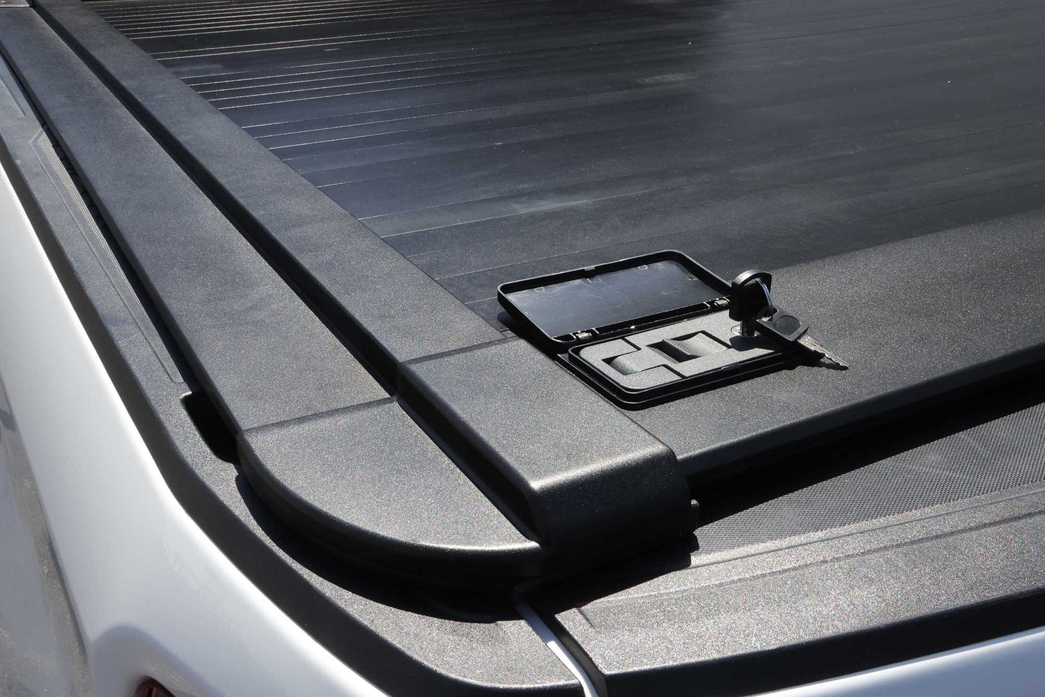 Trunk lid of a vehicle with a license plate holder attached