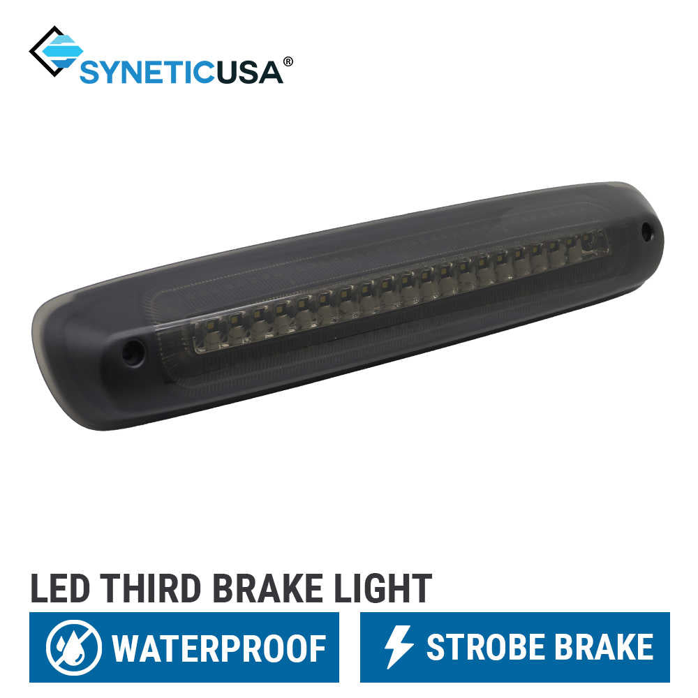 LED third brake light with SYNETICUSA branding on a white background