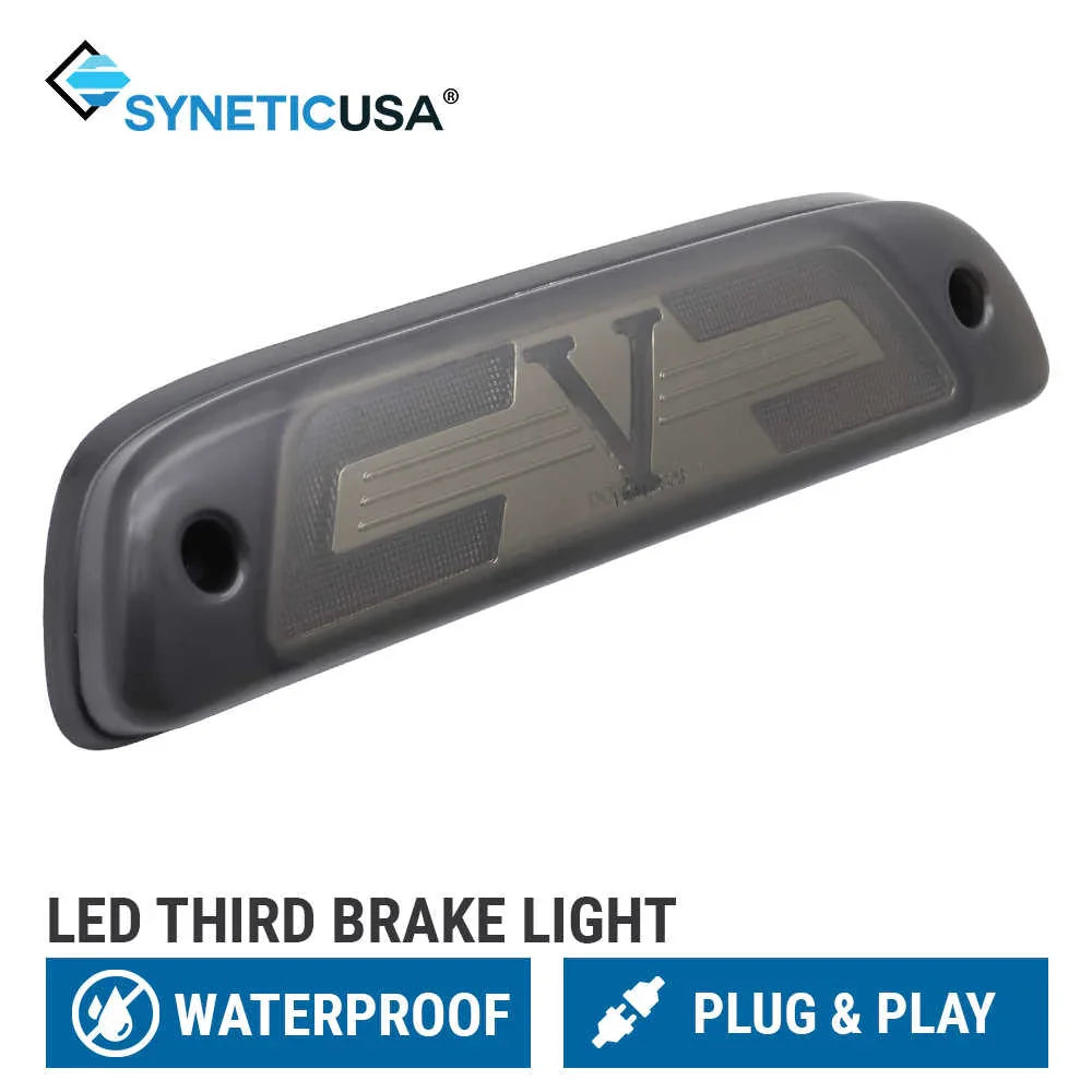 LED third brake light with SYNETICUSA branding on a white background