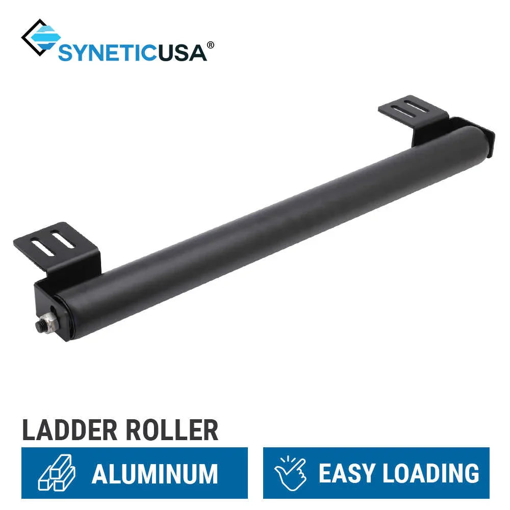 Black ladder roller with SYNETICUSA branding on a white background