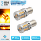 8th Gen CANBUS Error Free Single Filament Amber Front Turn Signal Light Bulbs