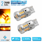 8th Gen CANBUS Error Free Single Filament Amber Front Turn Signal Light Bulbs