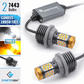 6th Gen All-in-One Error-Free Dual Color Switchback Front Turn Signal Light Bulbs