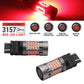 CANBUS Error Free All-in-One Red LED Brake Reverse Turn Signal Bulbs 3157 7443 1157
