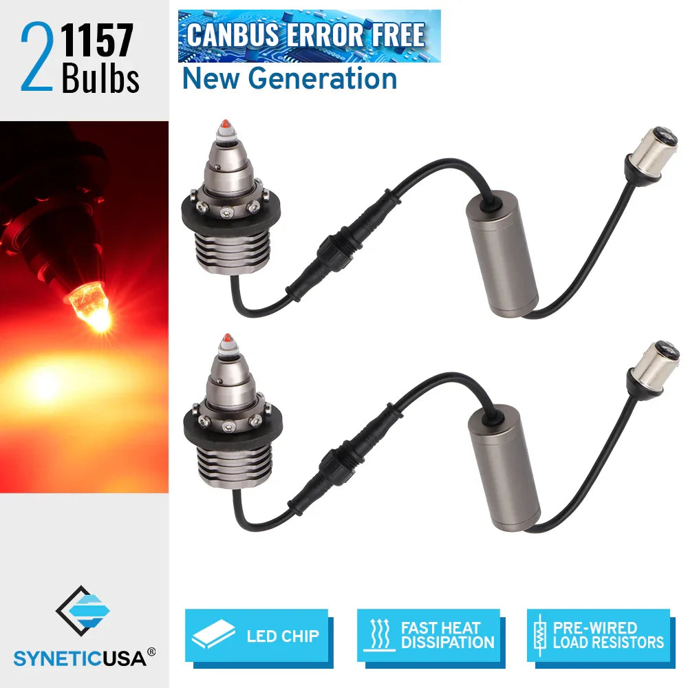 CANBUS LED Turn Signal Bulbs | 3157 7443 1157 | SYNETICUSA