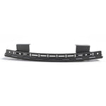 Black metal bumper on a white background
