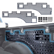 F-150 Stainless Steel Bedside Mounting Molle Panels