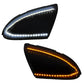 2009-2018 Ram 1500 White/Yellow LED Side Marker Blinker Puddle Light Assembly