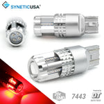 7443 LED bulb with 20 SMD LEDs and aluminum housing