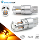High Quality 20-LEDs White/Red/Yellow/Type1 Switchback DRL Reverse Turn Signal Bulbs