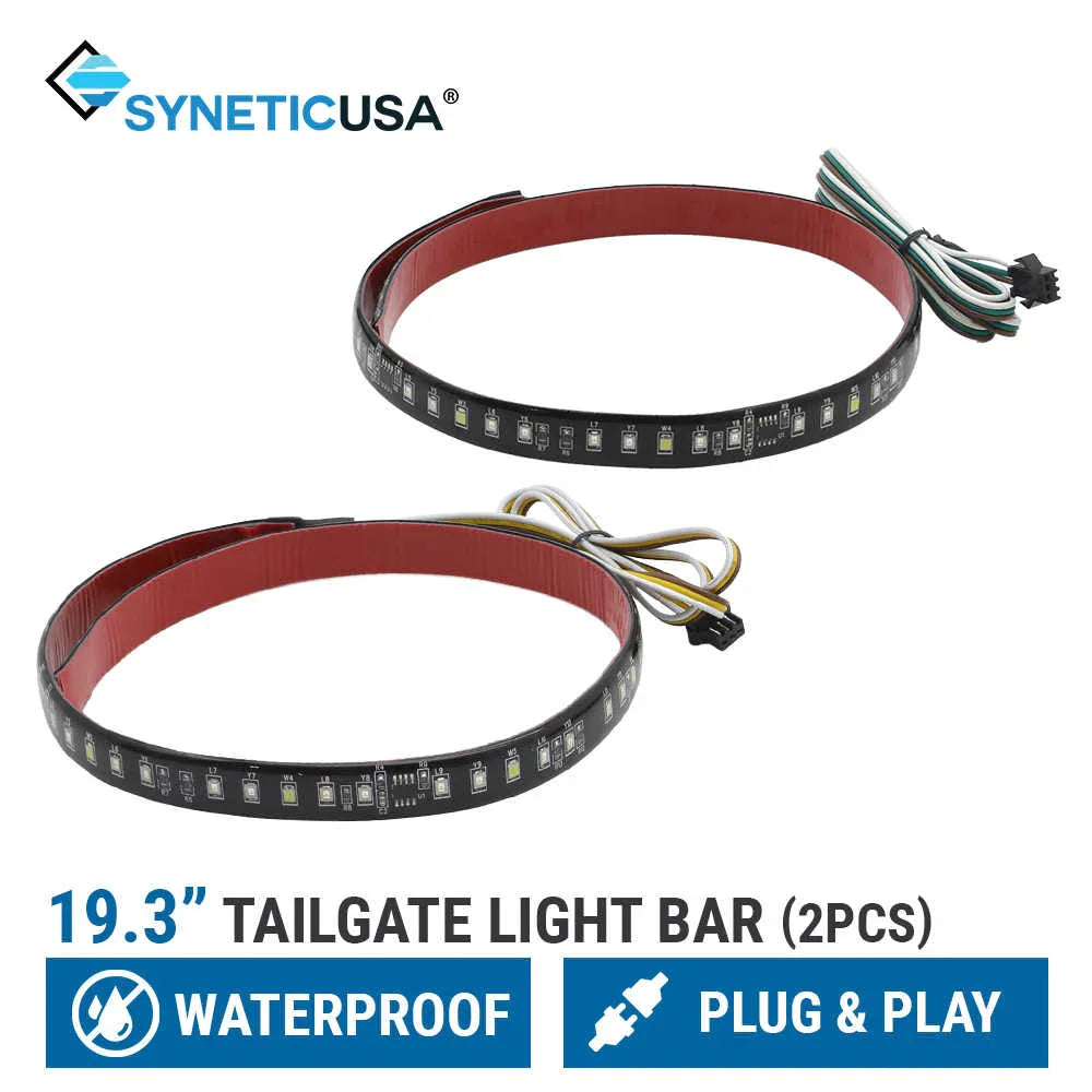 19.3 tailgate light strip branding SYNETICUSA