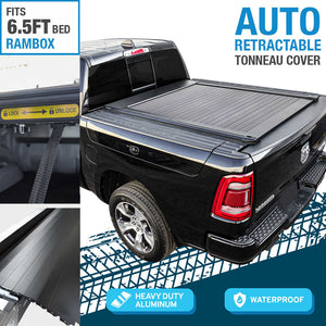 Ram 1500/2500/3500 RAMBOX (6.5ft Bed) AR Retractable PRO Hard Tonneau Cover