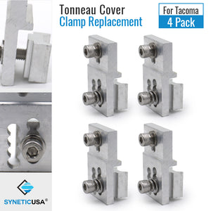 Four Sets of C-Clamps for MB Retractable (Tacoma and Tundra w/ Deck Rails)