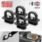 Universal Truck Cargo Tie Down Anchors Hooks for Truck Bed Side Wall Anchors