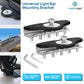 Universal Light Bar Mounting Bracket with SYNETICUSA branding on a white background