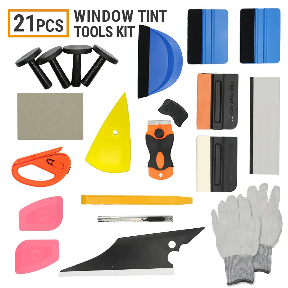 Ehdis® Flat Glass Bulldozer lavavetri Film Tint Strumenti Auto 15''x6 Ehdis® Flat Glass Bulldozer lavavetri Film Tint Strumenti Auto 15''x6