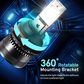 Z5 Series 6000K CSP Off-Road-Use LED Light Bulbs Kit