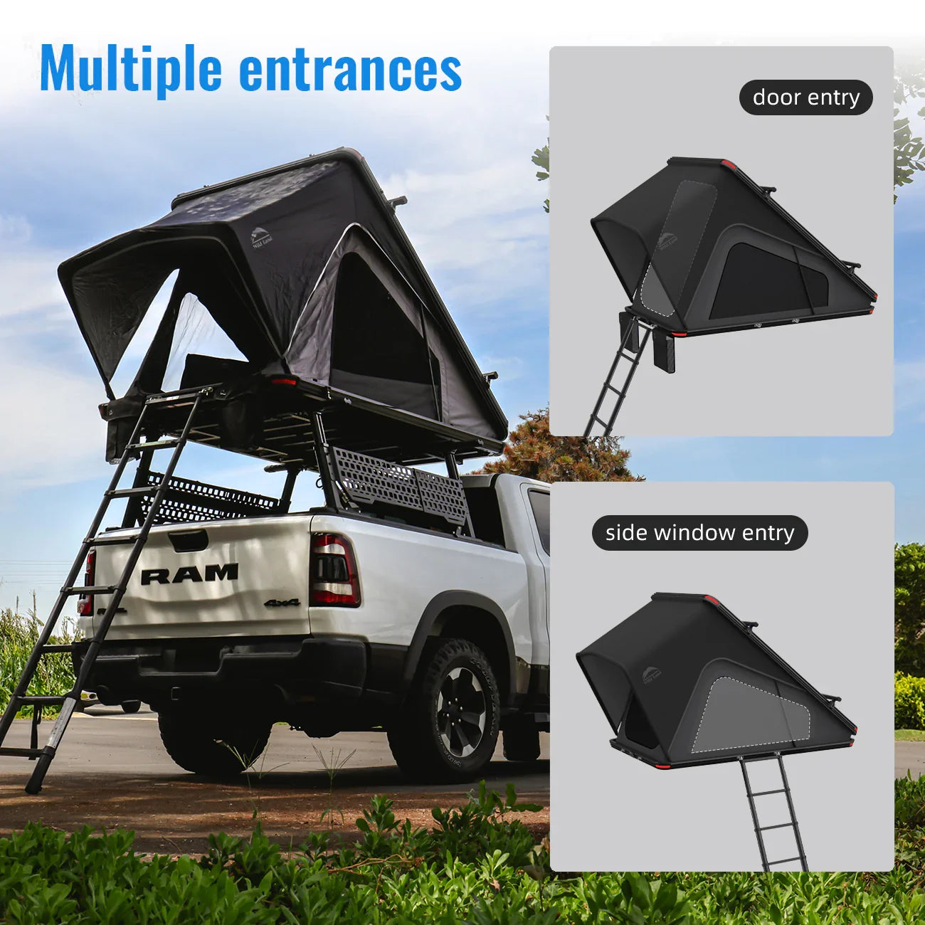bush tent Wild Land Overland Roof Top Tent
