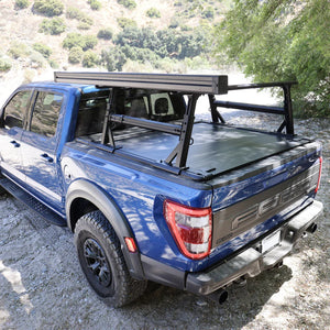 UNIVERSAL 8' x 6.5' PULL-OUT RETRACTABLE ROOF TOP SIDE AWNING TELESCOPING POLES