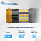 7th Gen CANBUS Error Free White/Amber Switchback Front Turn Signal Light Bulbs