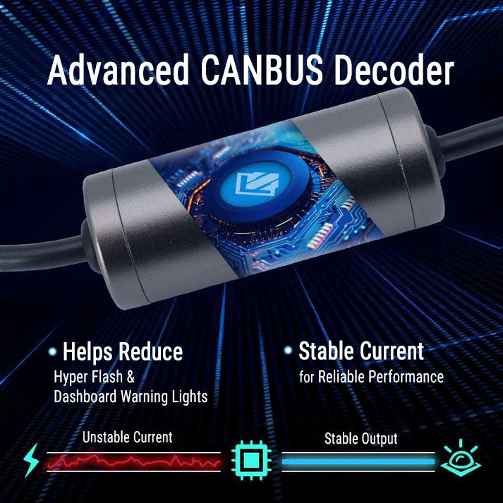 Advanced CANBUS decoder module for LEDs