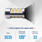 4th Ver. Built-in Resistors LED Switchback Front Turn Signal All-in-One Light Bulbs