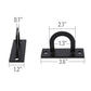 Extra Four Sets of Aluminum Tie Down Anchors For Ladder Rack