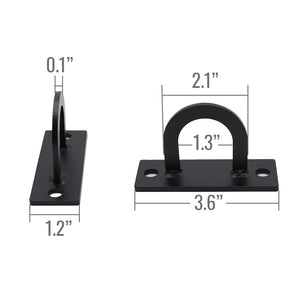 Extra Four Sets of Aluminum Tie Down Anchors For Ladder Rack