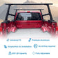 SYNETICUSA® Universal Aluminum Adjustable Truck Bed Ladder Rack