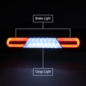 Smokes Lens LED 3rd Brake Light for 2004-2014 Ford F150 (Not Fit Raptor) Rear Cargo Lamp
