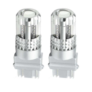 Bright High Quality Brilliant Red Brake LED Light Bulbs Strobe / Flash 1157 3157 7443 Dual Filament