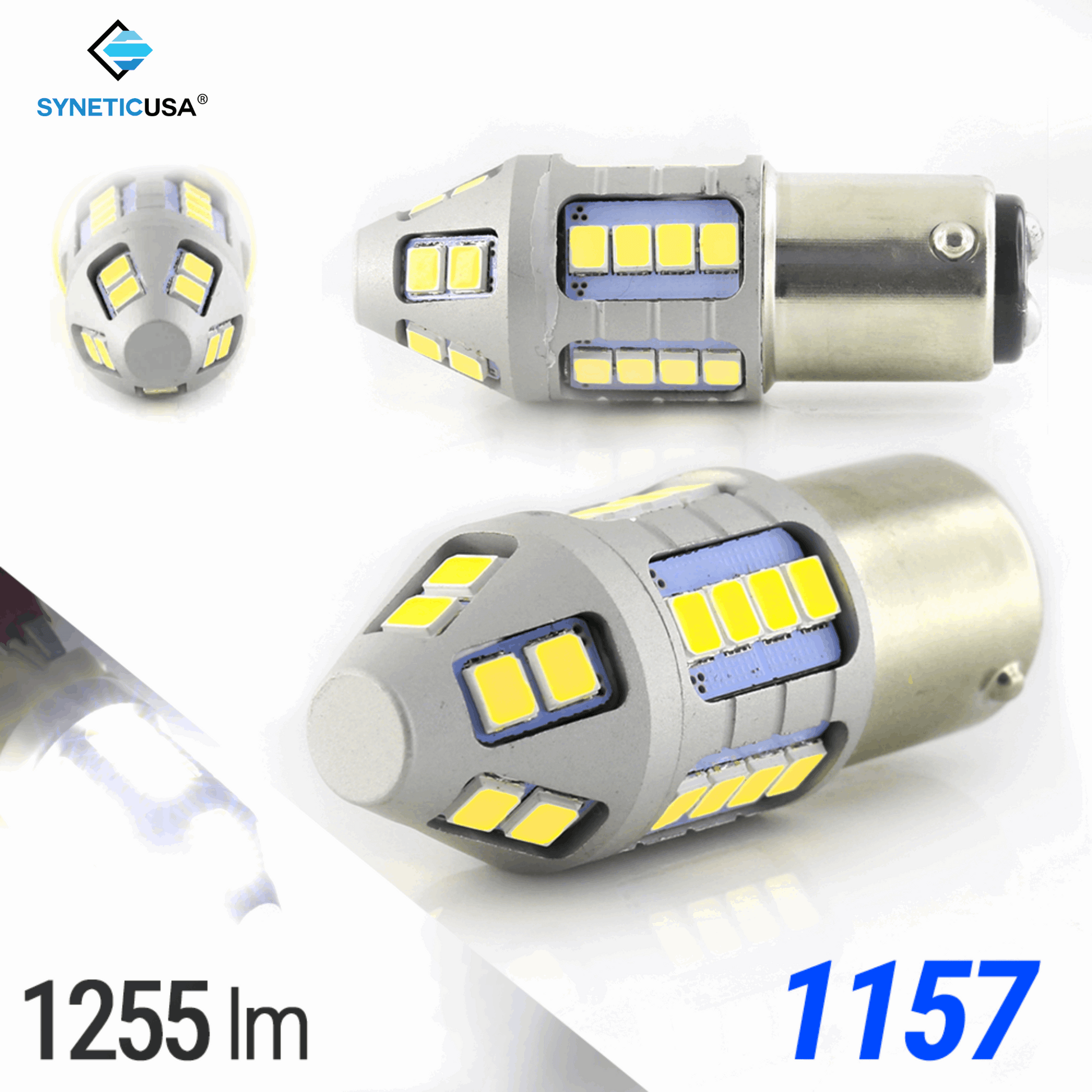 High Power 30-LEDs Turn Signal / Brake / Reverse Light Bulbs