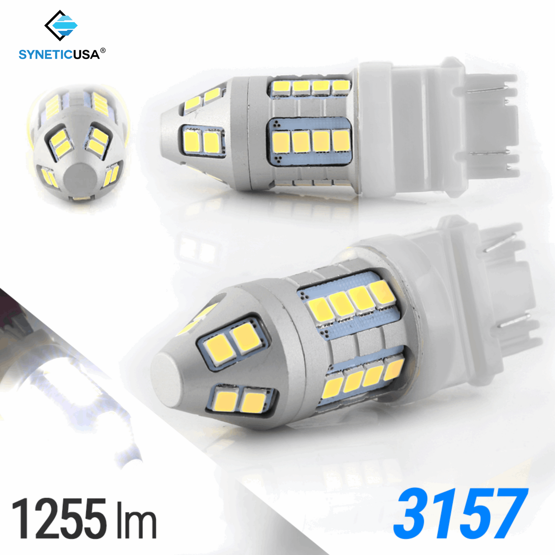 High Power 30-LEDs Turn Signal / Brake / Reverse Light Bulbs