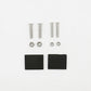 screws included for Metal Rubber Shovel Mount Kits