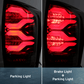 2016 - 2023 Toyota Tacoma PRO-Series LED Tail Lights, Red Smoke