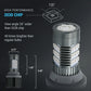 3030 LED brake light bulb with heat sink and wide-angle output
