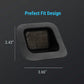 dimension of license plate assembly for ram 1500 smoke lens