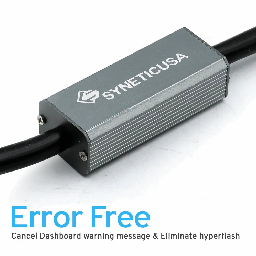 Syneticusa 3157 Error Free Canbus Ready Dual Color Switchback LED Turn Signal Light Bulbs DRL