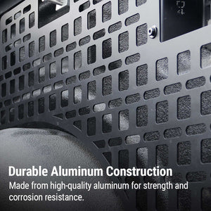 F-150 Stainless Steel Bedside Mounting Molle Panels