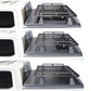 SYNETICUSA® R2 Stainless Steel Heavy Duty Truck Bed Cargo Luggage Rack Kit