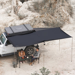 Wild Land 270 Degree Rooftop Pull-Out Retractable 4x4 Side Awning