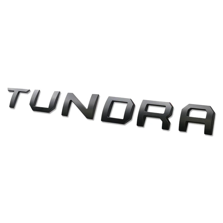 Bumper Letters - Black - 2022-2025 Toyota Tundra - Front