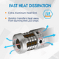 8th Gen CANBUS Error Free Single Filament Amber Front Turn Signal Light Bulbs