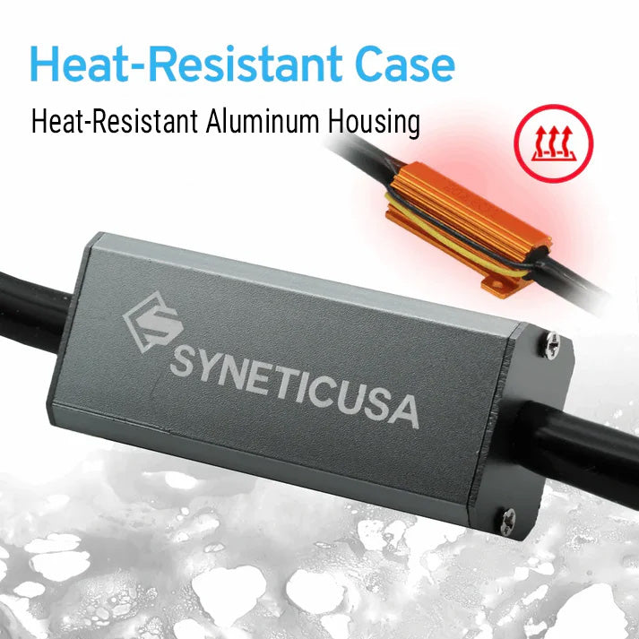 Heat-resistant aluminum resistor housing