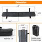 Black Soft Roof Rack Pad, Kayak / Surfboard / Snowboard Holder
