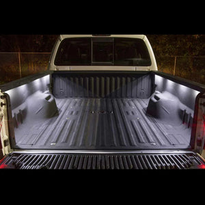 8 Pcs of LED Pickup Truck Bed Light Kit Under-Glow Panel, 6000K White, w/ Switch Harness